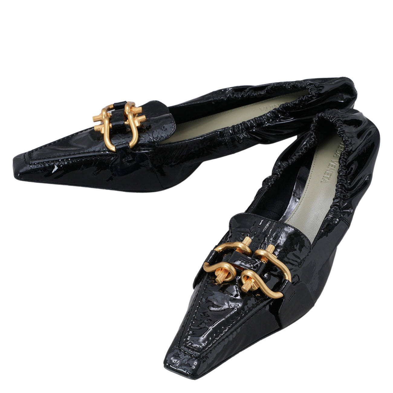 BOTTEGA VENETA(USED)보테가베네타 708897 마담 펌프스 힐 #38
